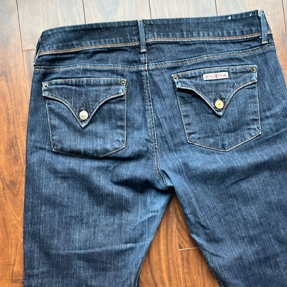 Hudson made in the USA jeans with classic pockets, size 32. Dark wash. - Picture 10 of 13